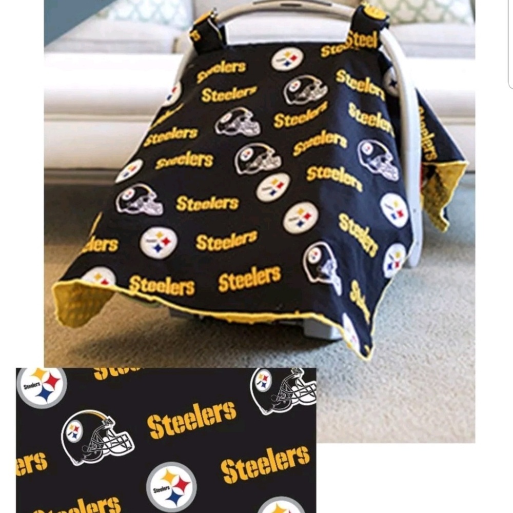Pittsburgh Steelers car seat canopy